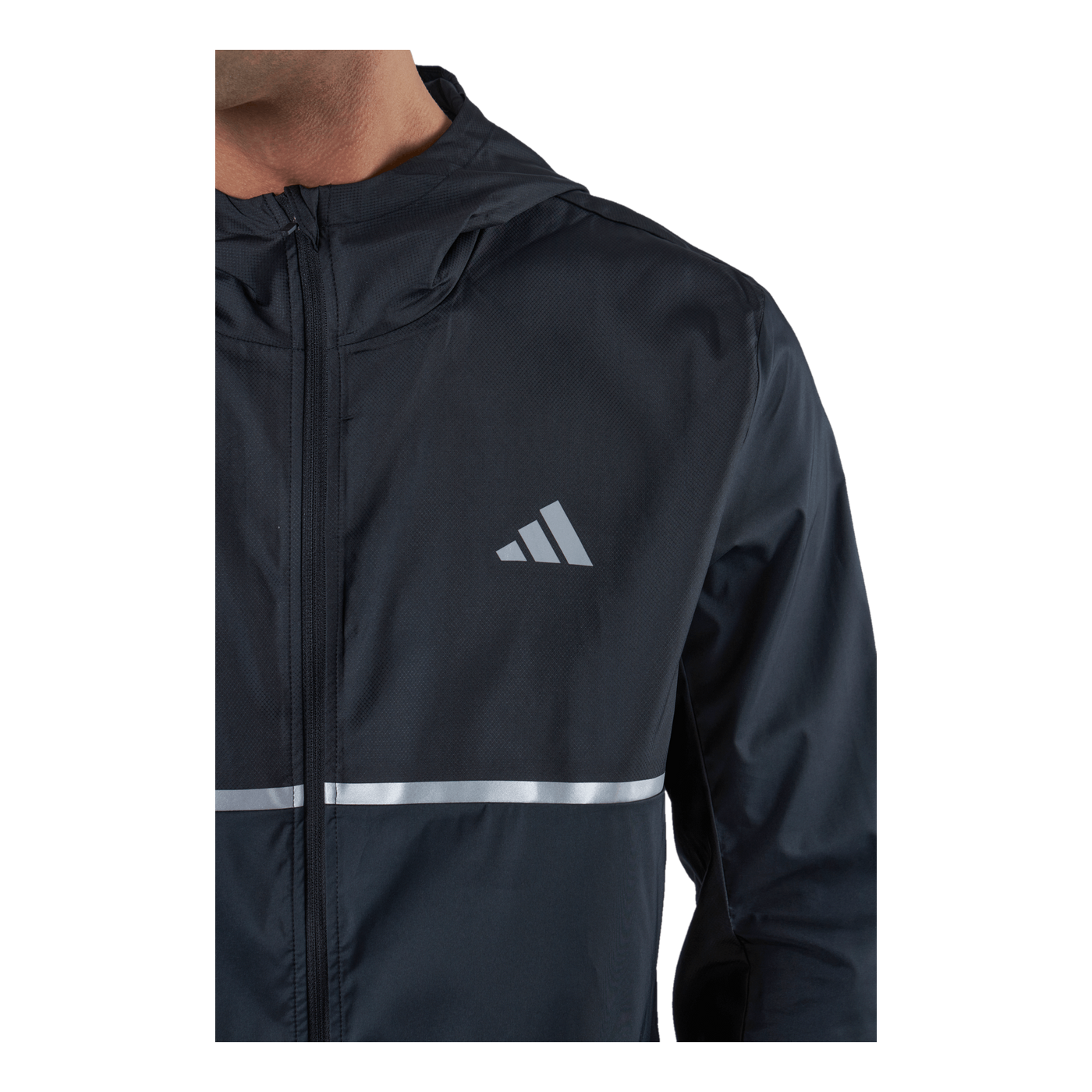 Own the Run Jacket Black