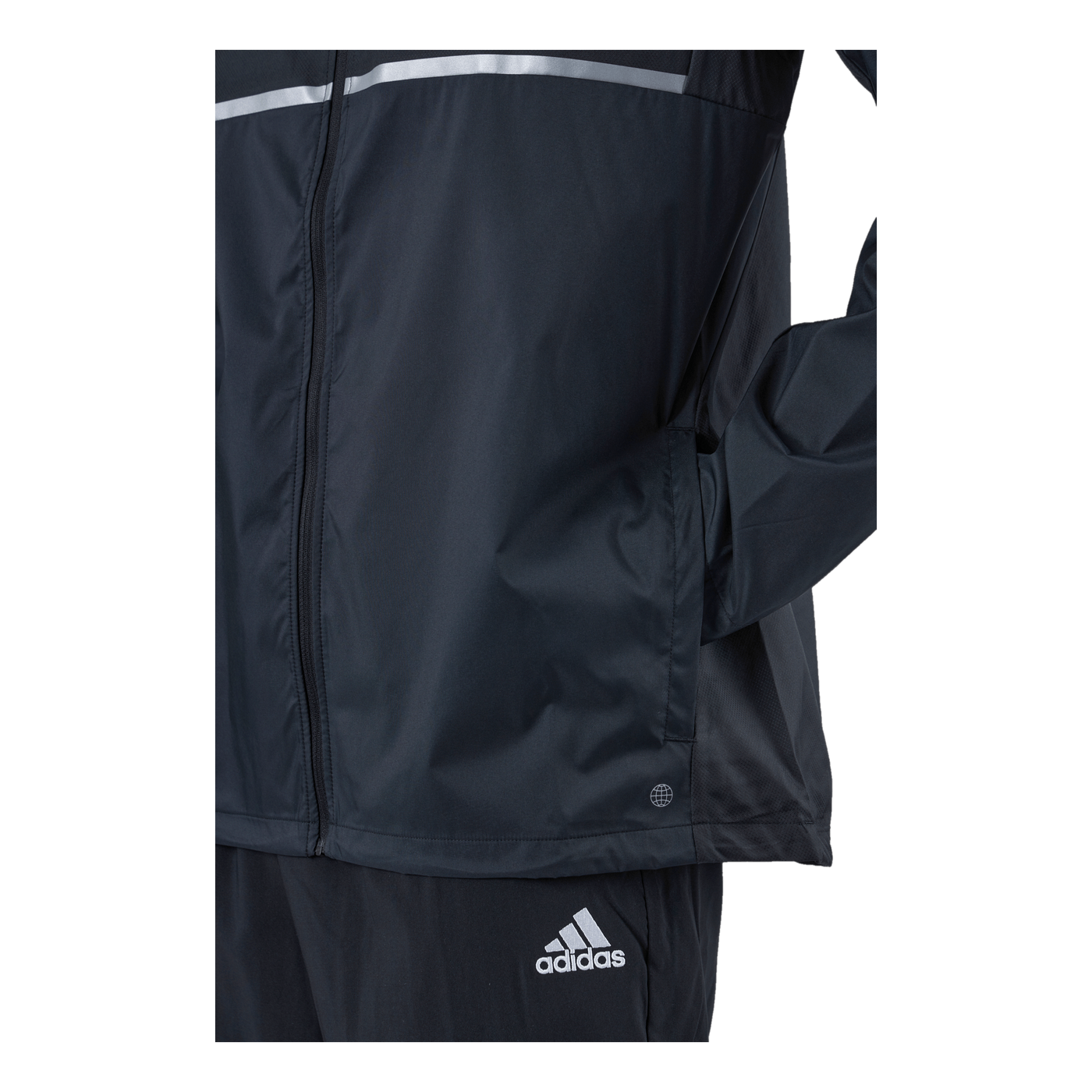 Own the Run Jacket Black