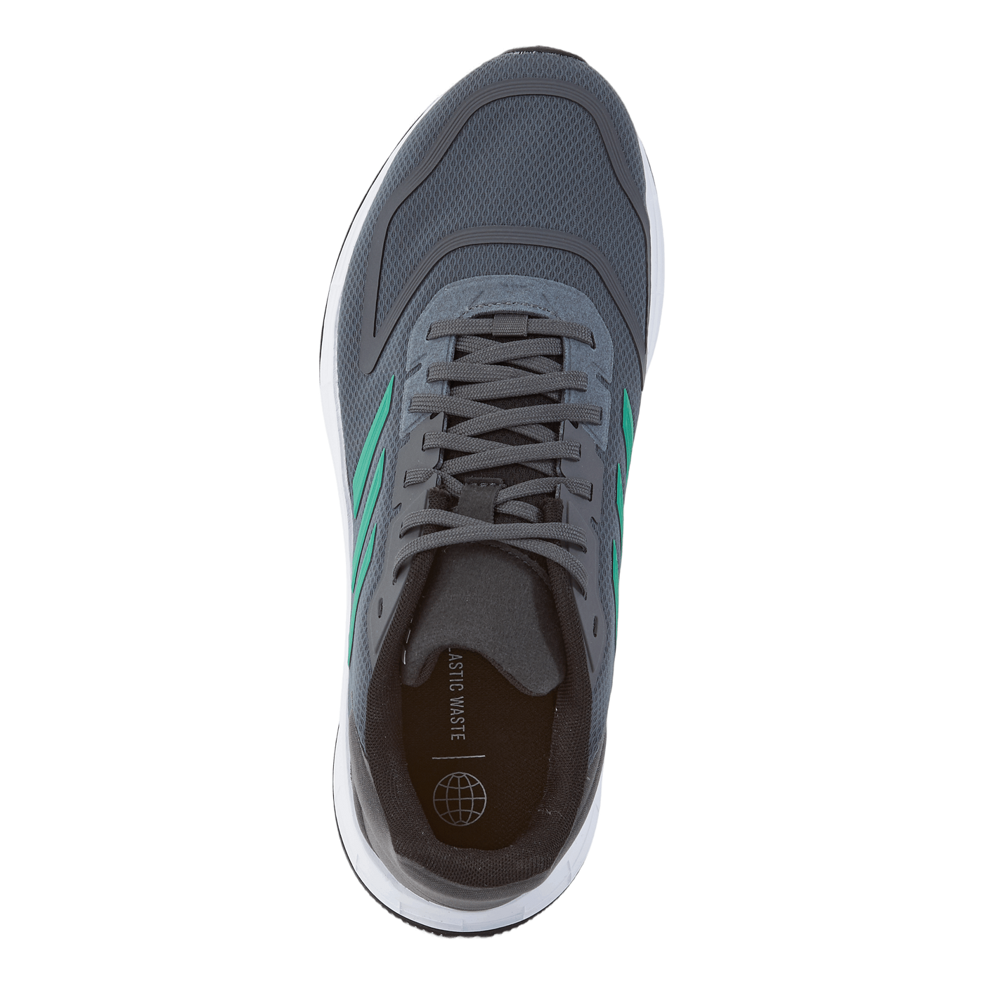 Duramo 10 Shoes Grey Five / Court Green / Cloud White