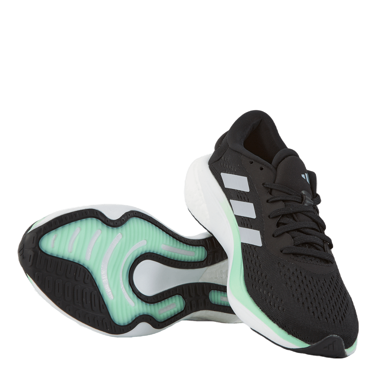 Supernova 2.0 Shoes Core Black / Halo Silver / Pulse Mint