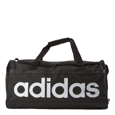 Essentials Linear Duffel Bag Medium Black / White