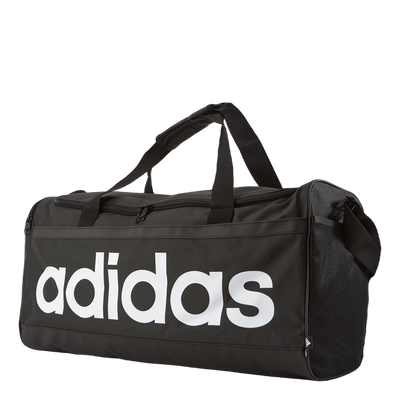 Essentials Linear Duffel Bag Medium Black / White