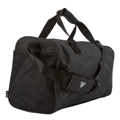 Essentials Linear Duffel Bag Medium Black / White