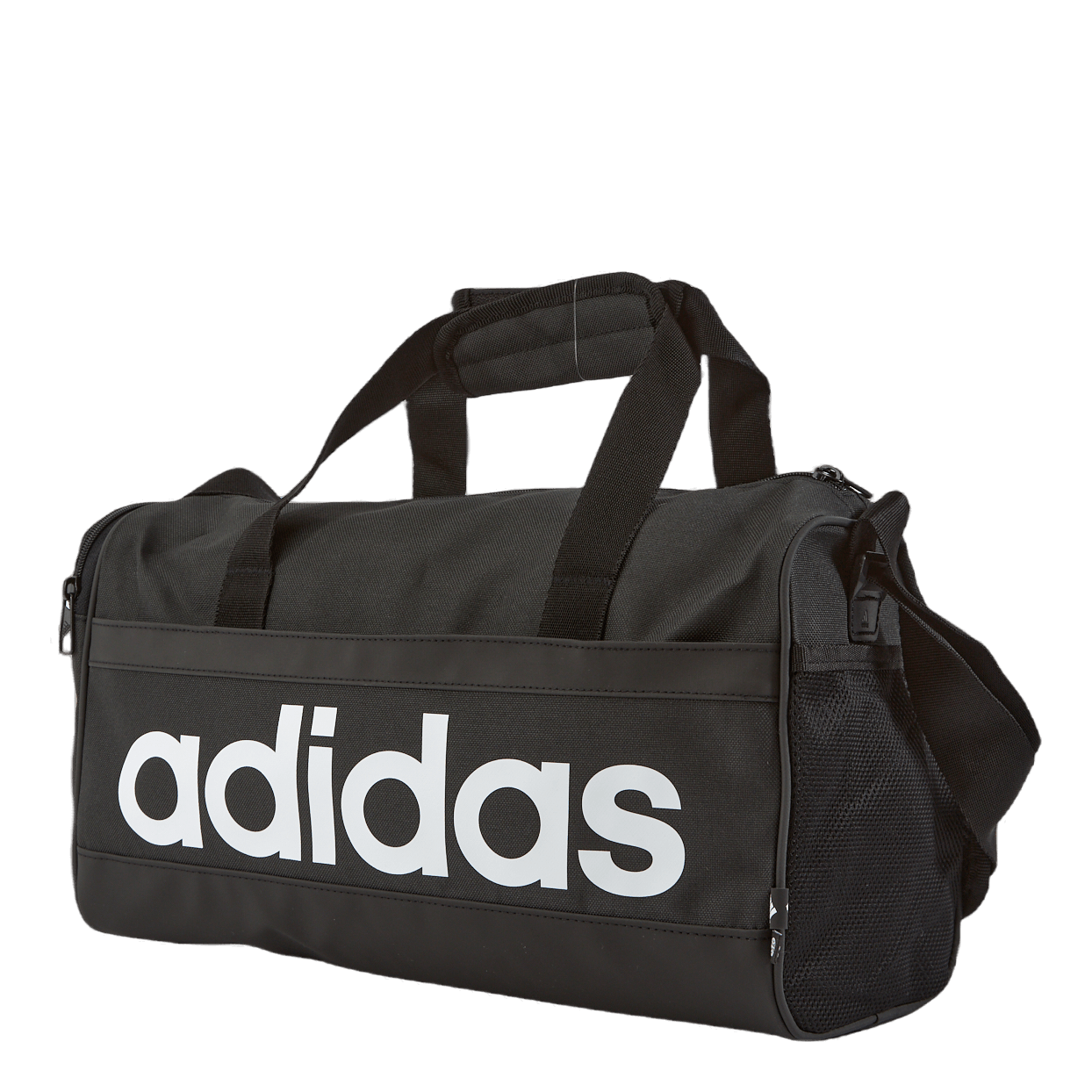 Essentials Linear Duffel Bag Extra Small Black / White