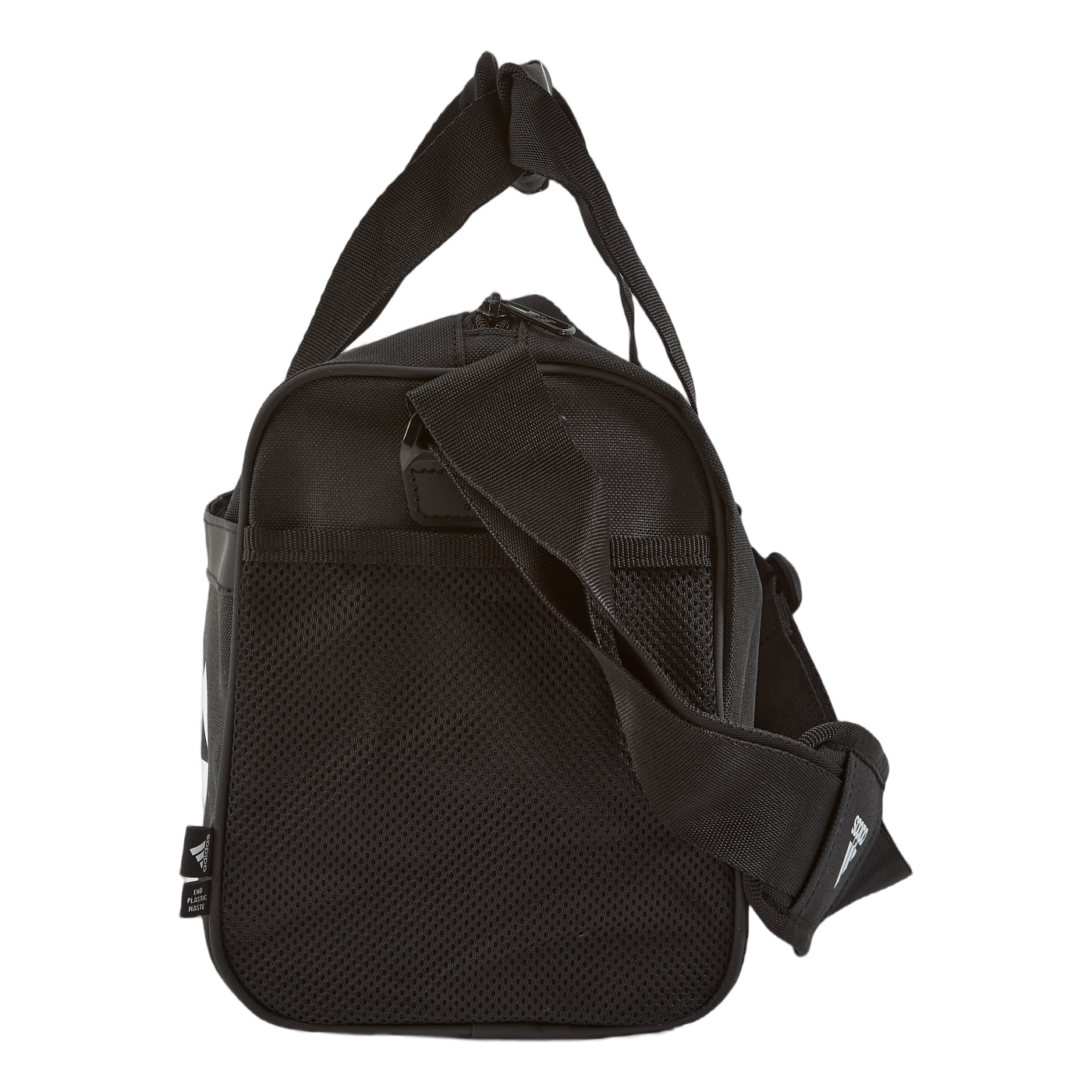 Essentials Linear Duffel Bag Extra Small Black / White