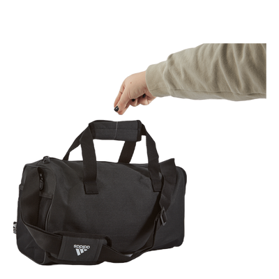 Essentials Linear Duffel Bag Extra Small Black / White
