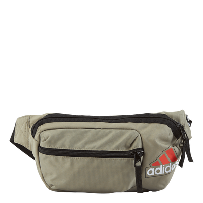 Essentials Seasonal Waist Bag Silpeb/White/Prered