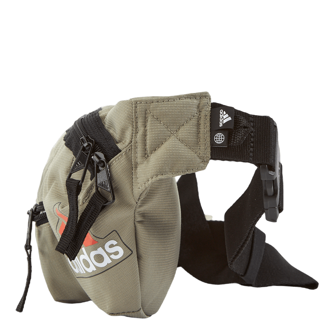 Essentials Seasonal Waist Bag Silpeb/White/Prered adidas