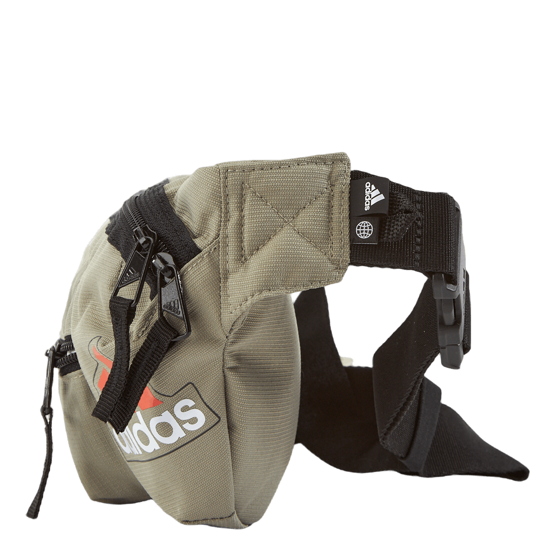 Essentials Seasonal Waist Bag Silpeb/White/Prered