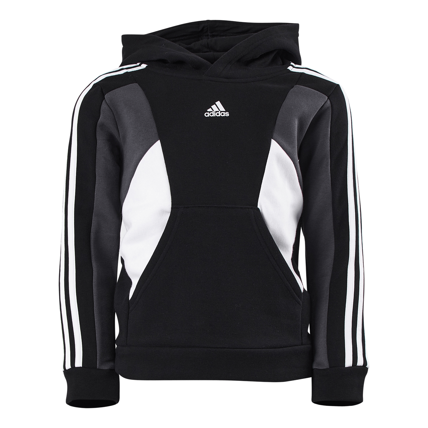 Colorblock 3-Stripes Hoodie Black