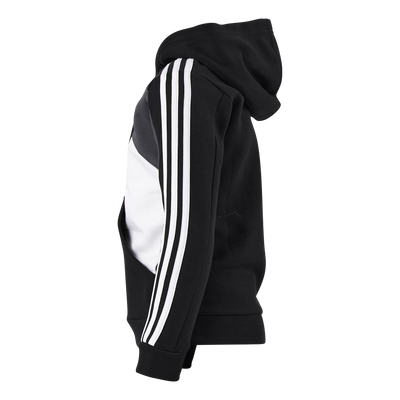 Colorblock 3-Stripes Hoodie Black