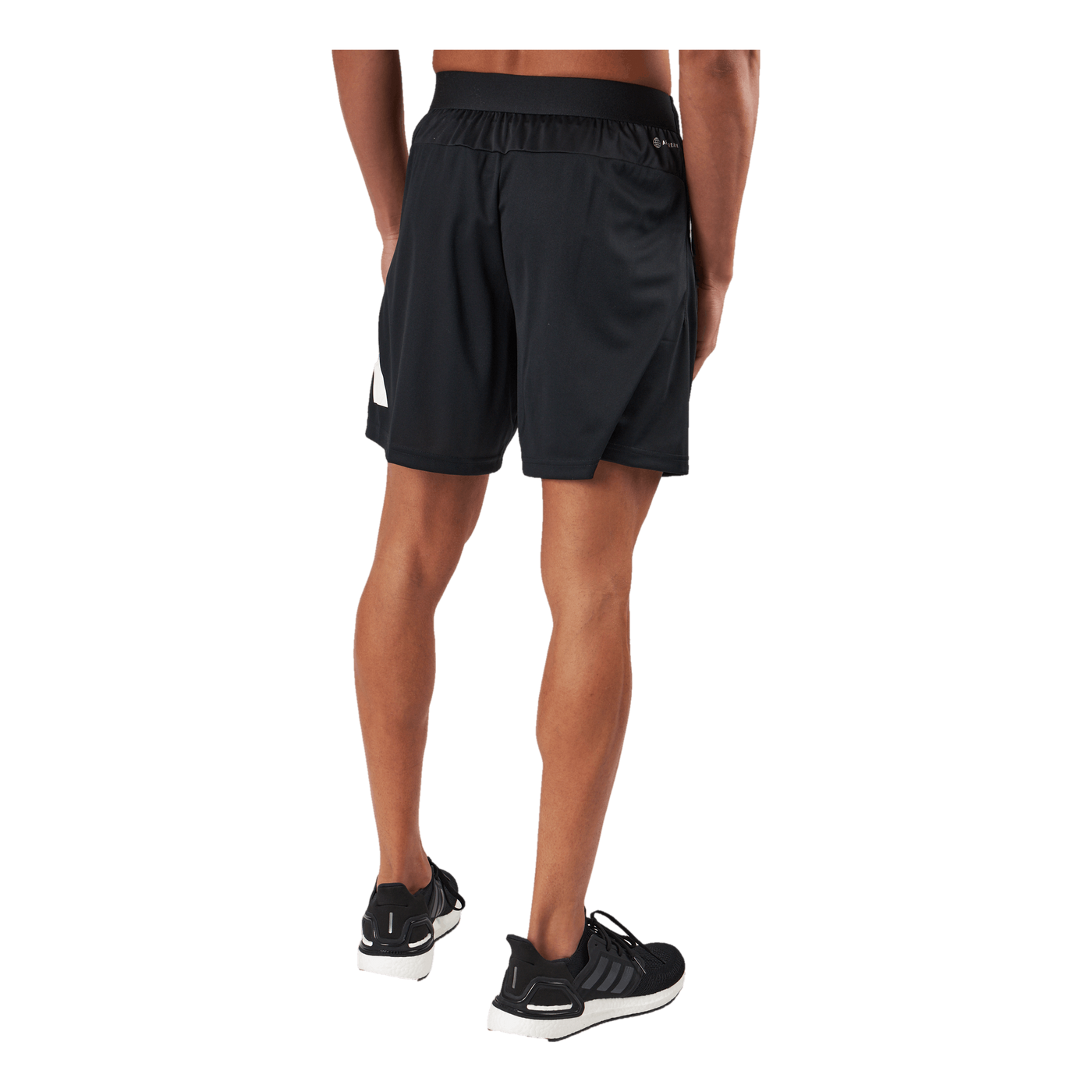 Train Essentials Logo Training Shorts Black