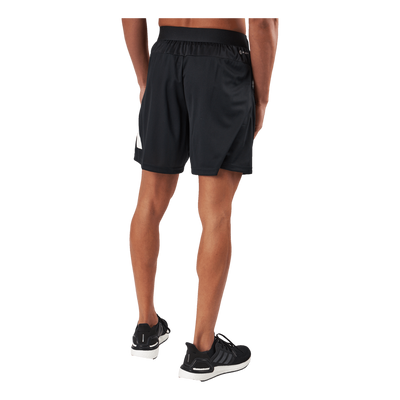 Train Essentials Logo Training Shorts Black