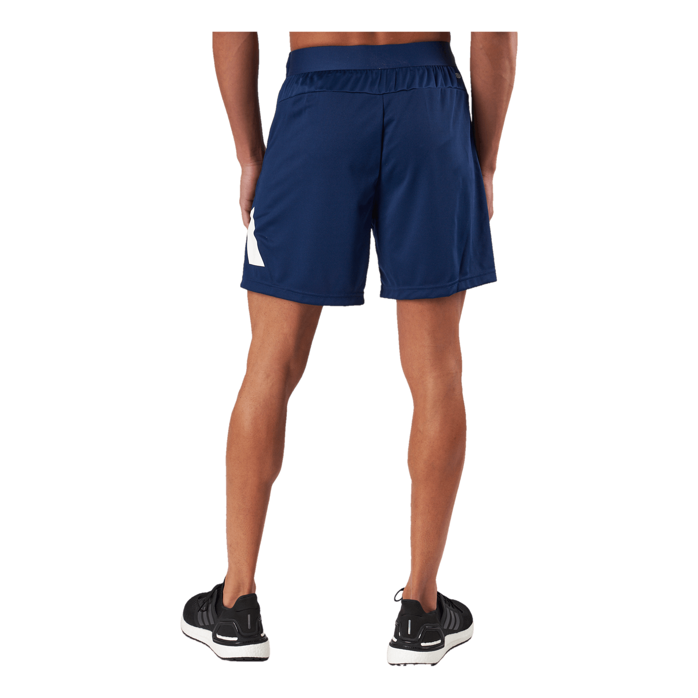 Train Essentials Logo Training Shorts Dark Blue