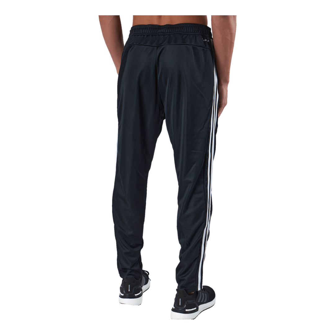 Train Essentials 3-Stripes Training Joggers Black / White