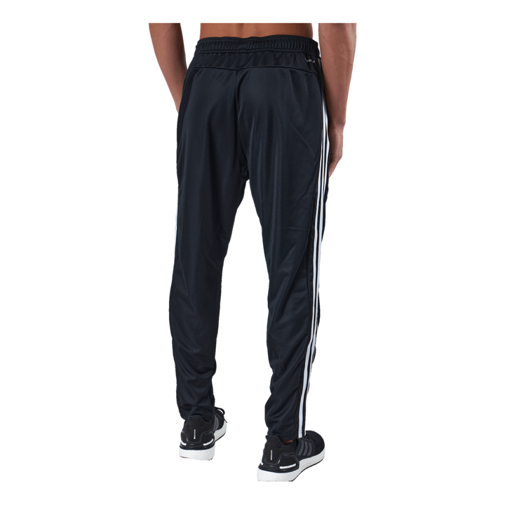 Train Essentials 3-Stripes Training Joggers Black / White
