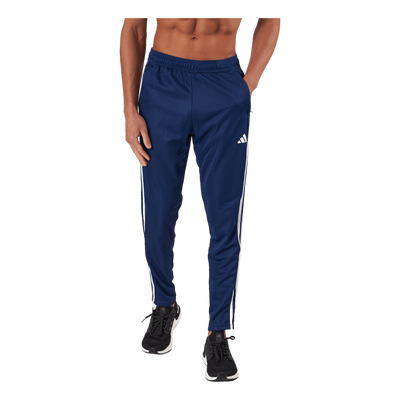 Train Essentials 3-Stripes Training Joggers Dark Blue / White