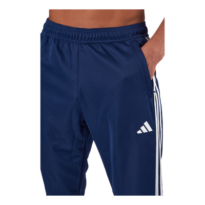 Train Essentials 3-Stripes Training Joggers Dark Blue / White