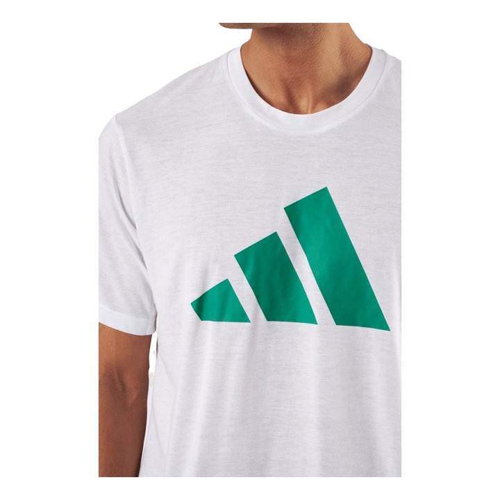 Train Essentials Feelready Logo Training T-Shirt White