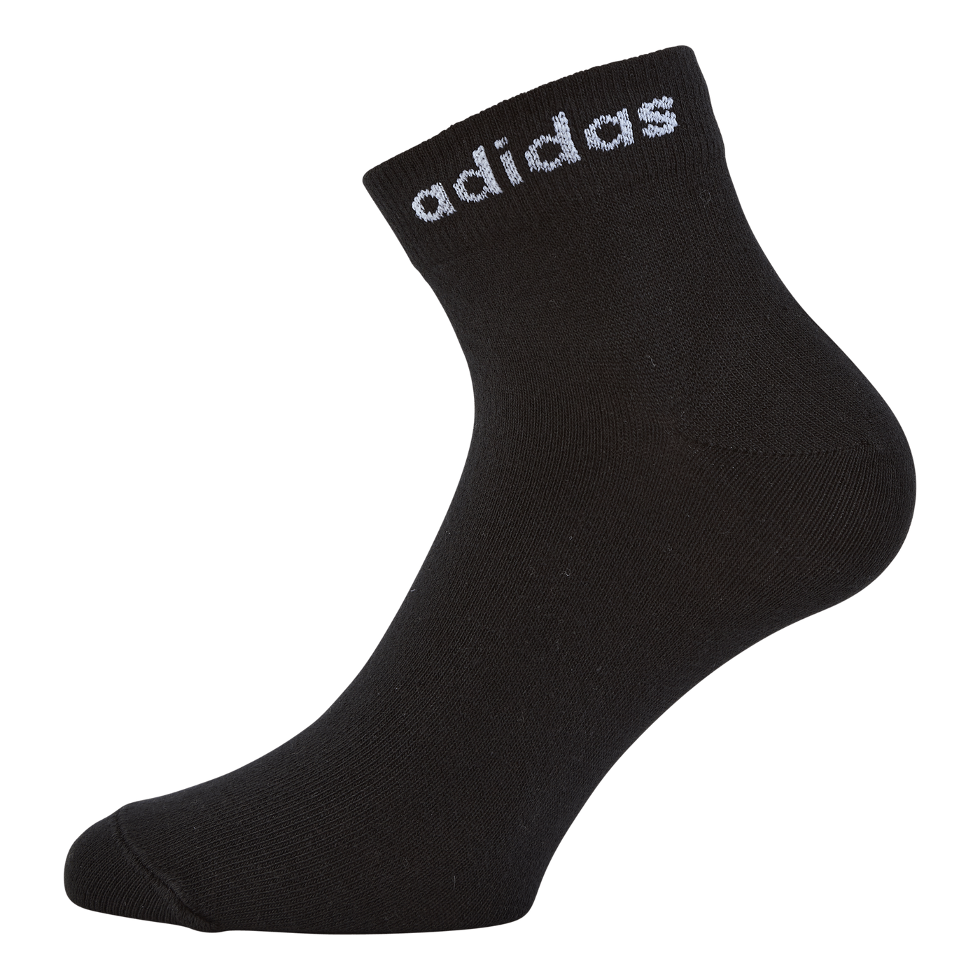 Think Linear Ankle Socks 3 Pairs Black / White