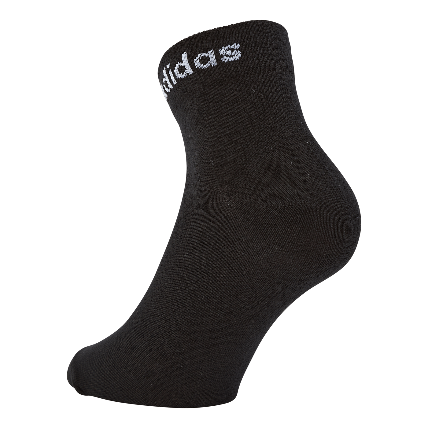 Think Linear Ankle Socks 3 Pairs Black / White