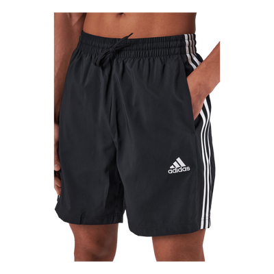 AEROREADY Essentials Chelsea 3-Stripes Shorts Black / White