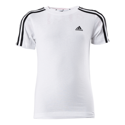 Essentials 3-Stripes Cotton T-Shirt White