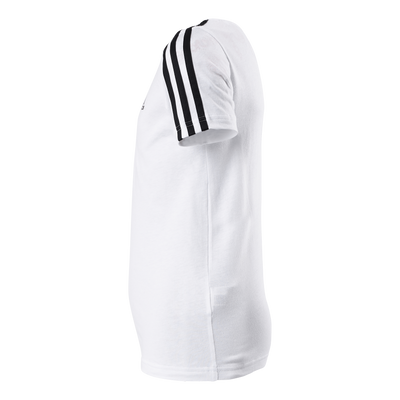Essentials 3-Stripes Cotton T-Shirt White
