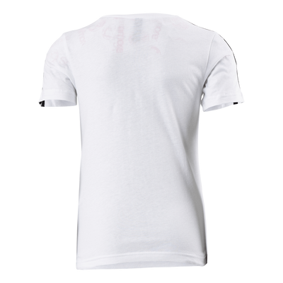 Essentials 3-Stripes Cotton T-Shirt White