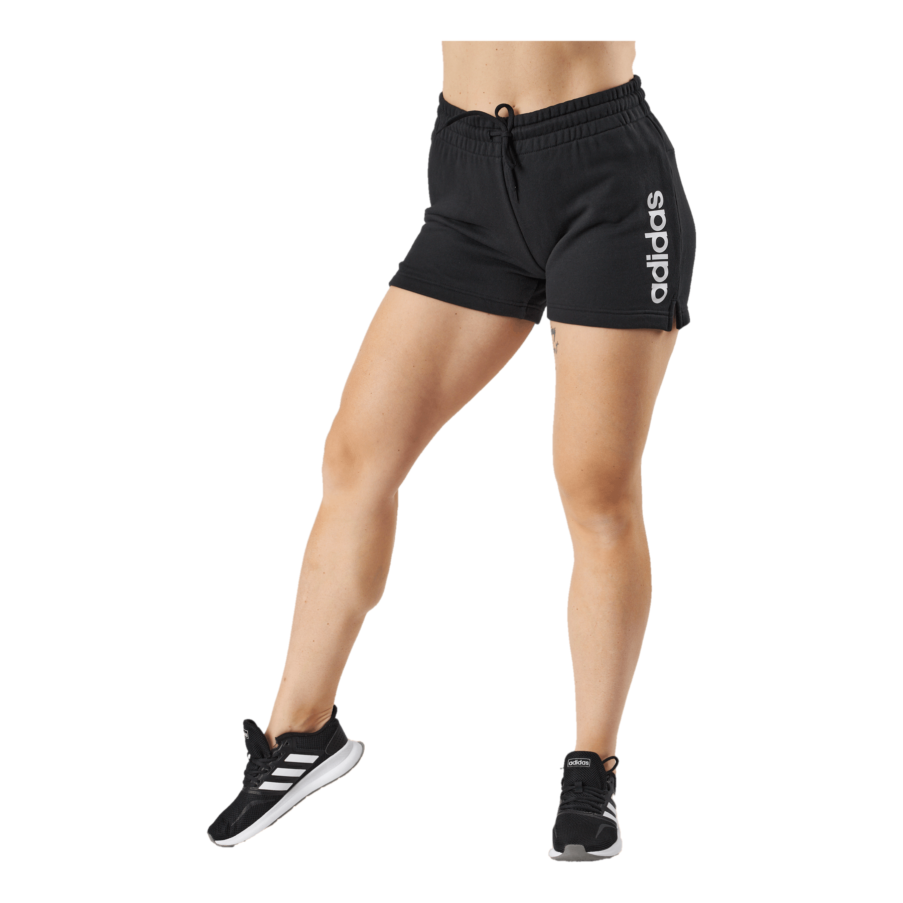 Essentials Linear Terry Shorts Black – Runforest.com