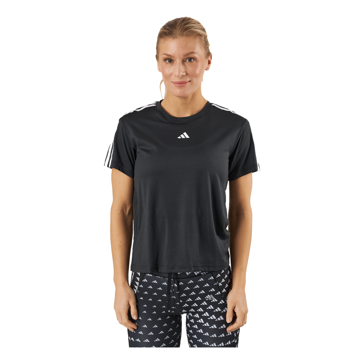 AEROREADY Train Essentials 3-Stripes T-Shirt Black