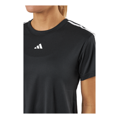 AEROREADY Train Essentials 3-Stripes T-Shirt Black