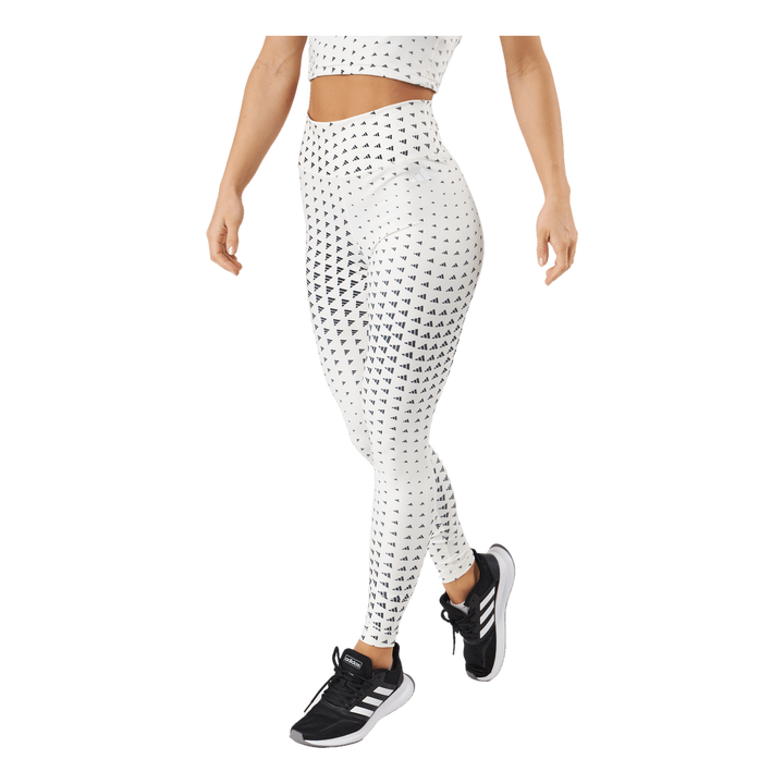 Train Essentials Brand Love High-Waisted Full-Length Leggings Black