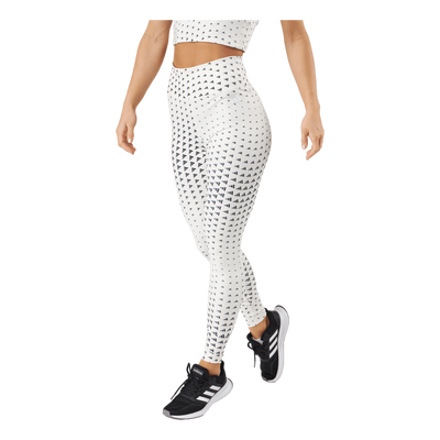 Train Essentials Brand Love High-Waisted Full-Length Leggings Black