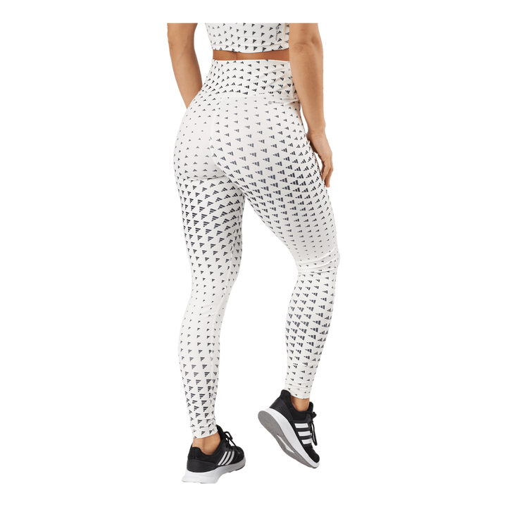 Train Essentials Brand Love High-Waisted Full-Length Leggings Black