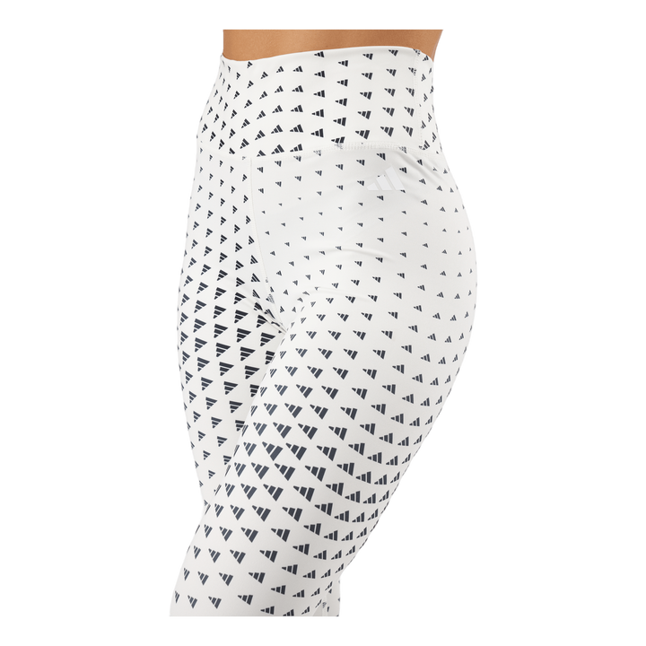 Train Essentials Brand Love High-Waisted Full-Length Leggings Black