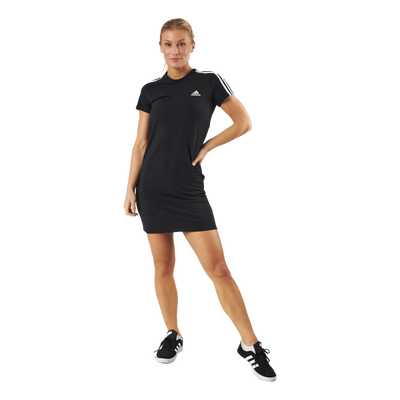 Essentials 3-Stripes Tee Dress Black