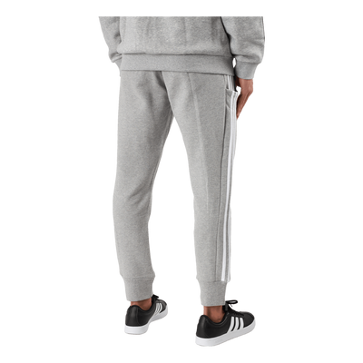 Essentials French Terry Tapered Cuff 3-Stripes Joggers Medium Grey Heather