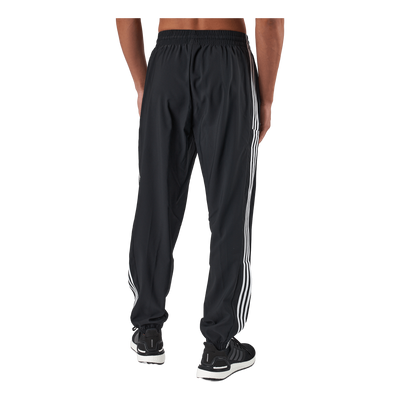 AEROREADY Essentials Elastic Cuff Woven 3-Stripes Tracksuit Bottoms Black