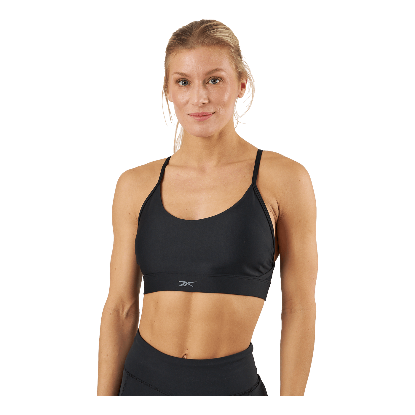 AE, Core Strappy Bra - Black, Sports Bra Women