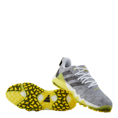 Codechaos 22 Spikeless Golf Shoes Cloud White / Core Black / Beam Yellow