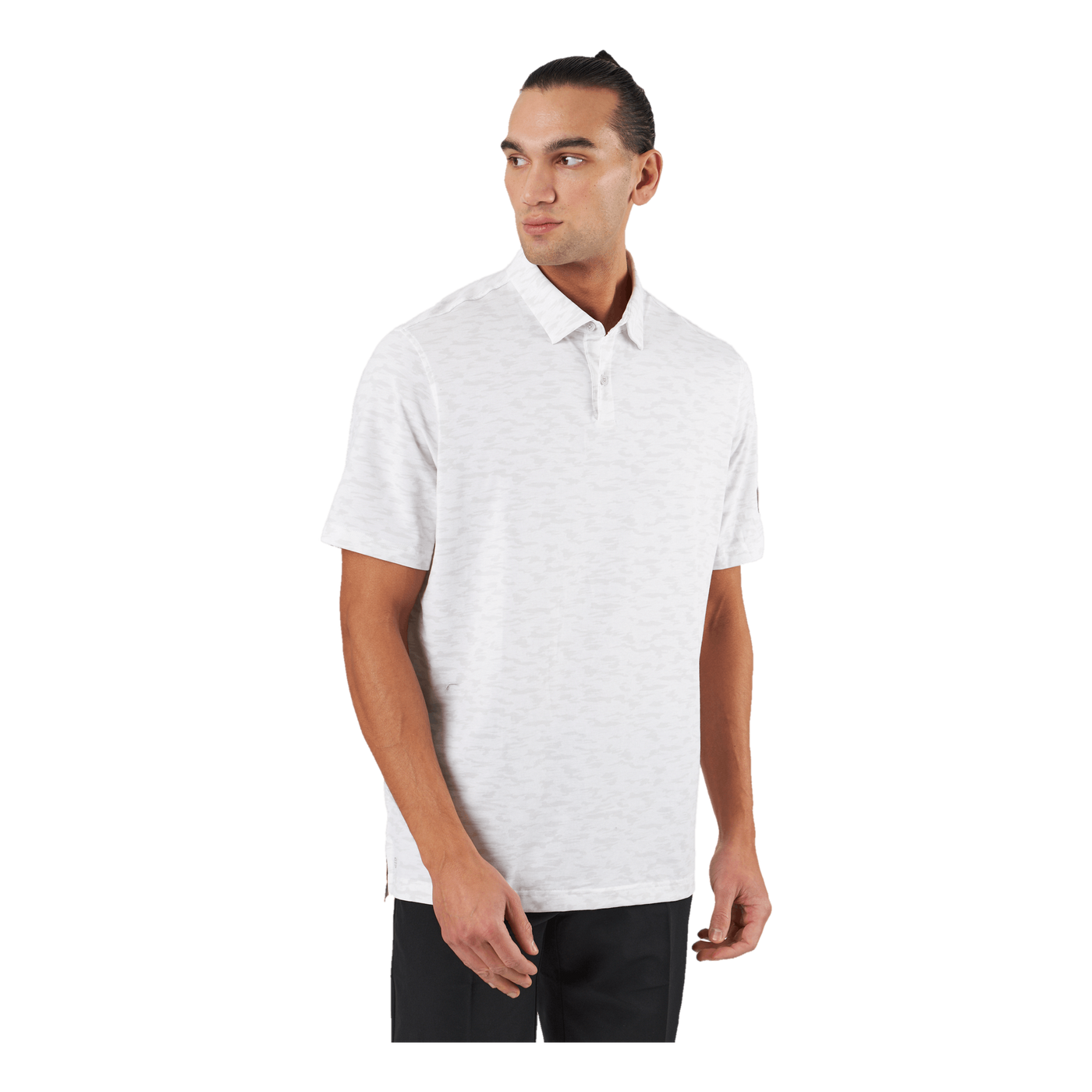 Go-to Camo Polo Greone/white