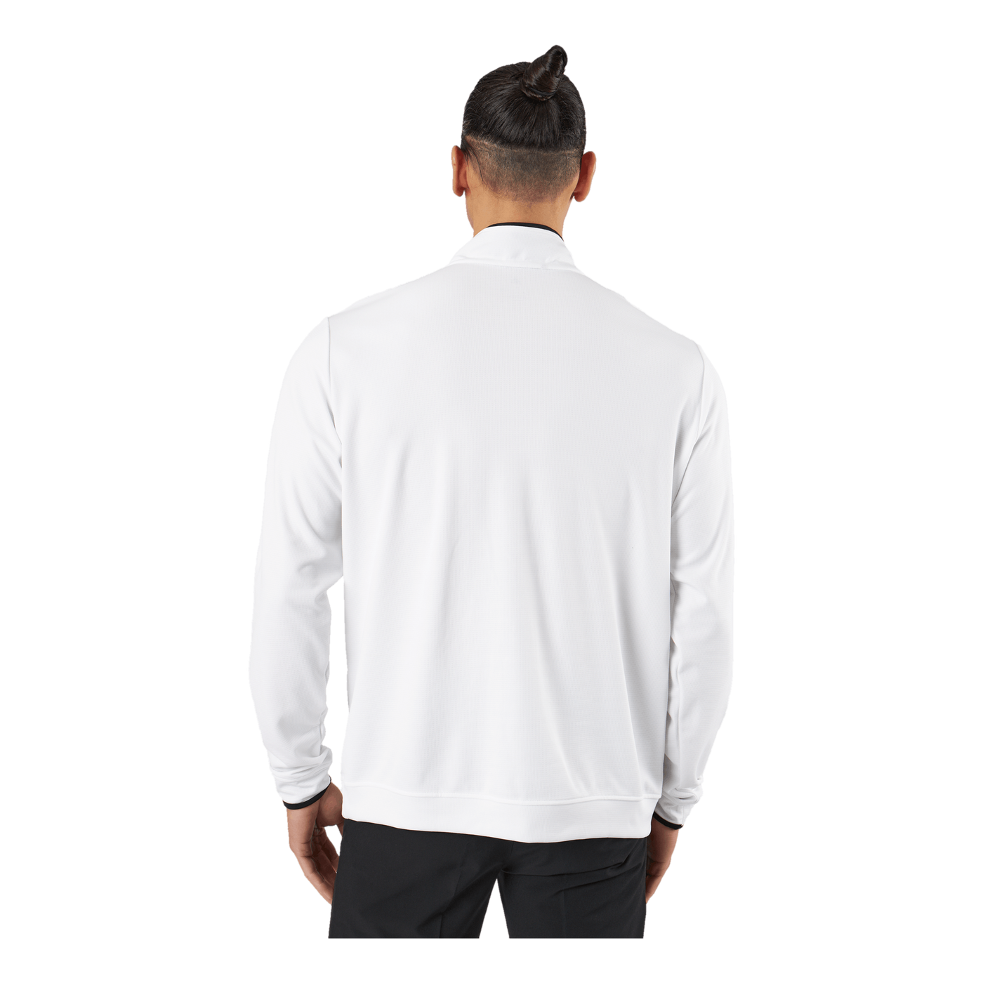 Quarter-Zip Sweatshirt White