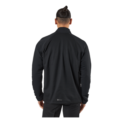 Stmnt 1/4 Zip Black