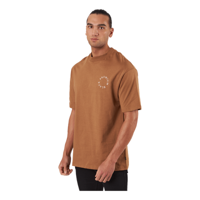 Jprblakam Ocean Back Tee Ss Cn Toasted Coconut