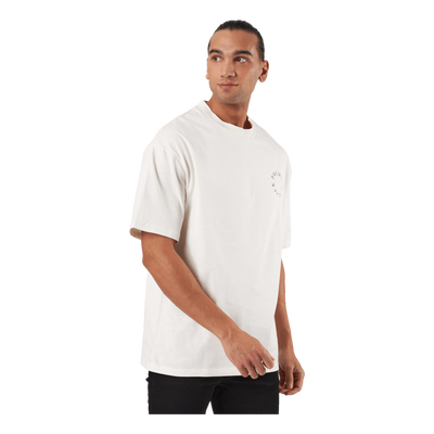 Jprblakam Ocean Back Tee Ss Cn Egret