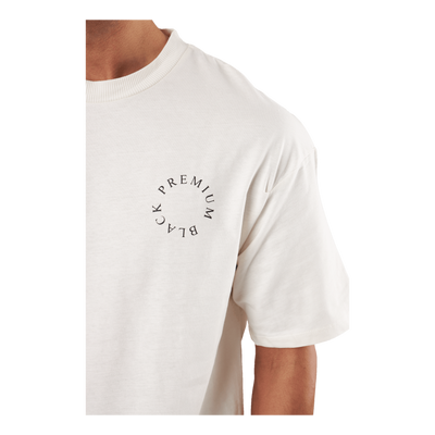 Jprblakam Ocean Back Tee Ss Cn Egret