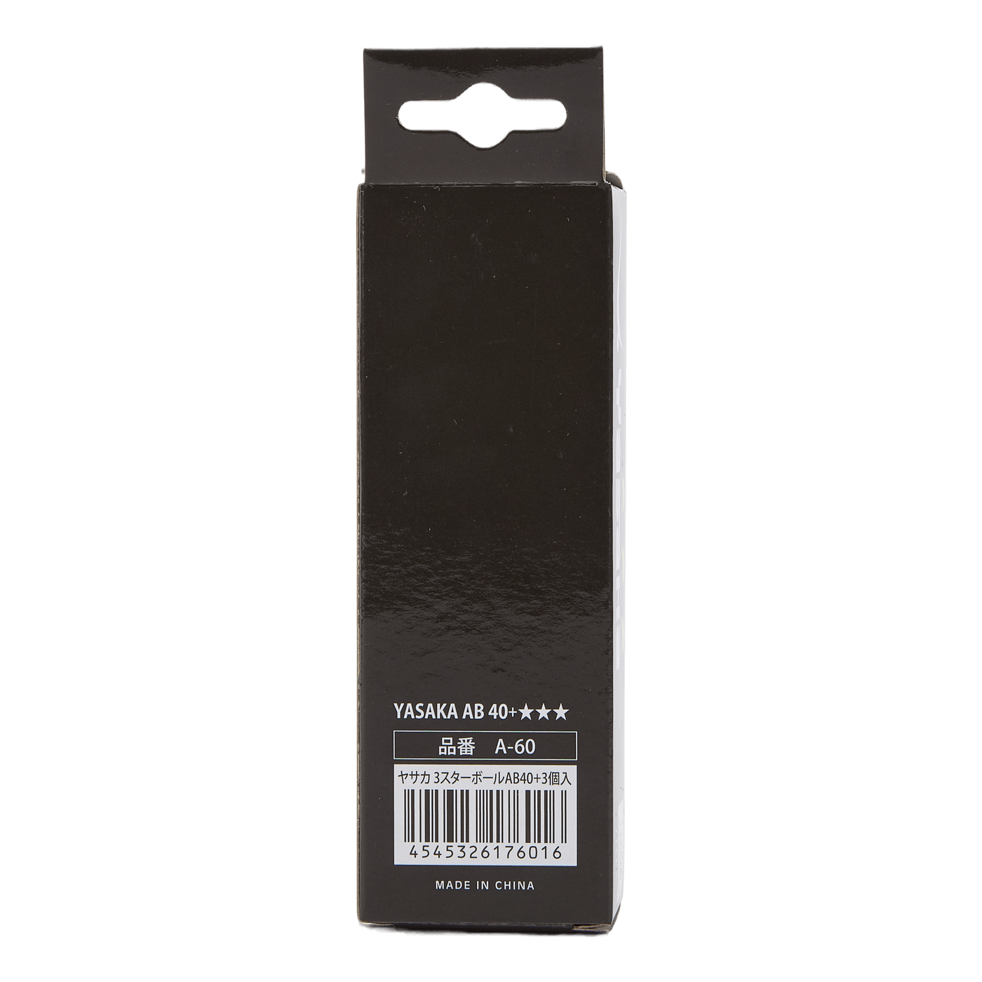 Yasaka Xxx Ab 40+ 3-pack White