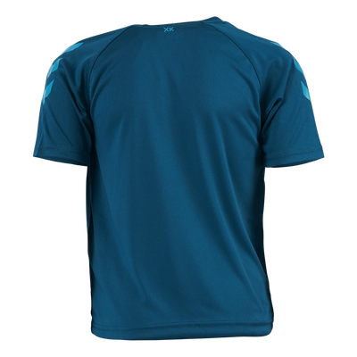 Hmlcore Xk Core Poly T-shirt S Blue Coral
