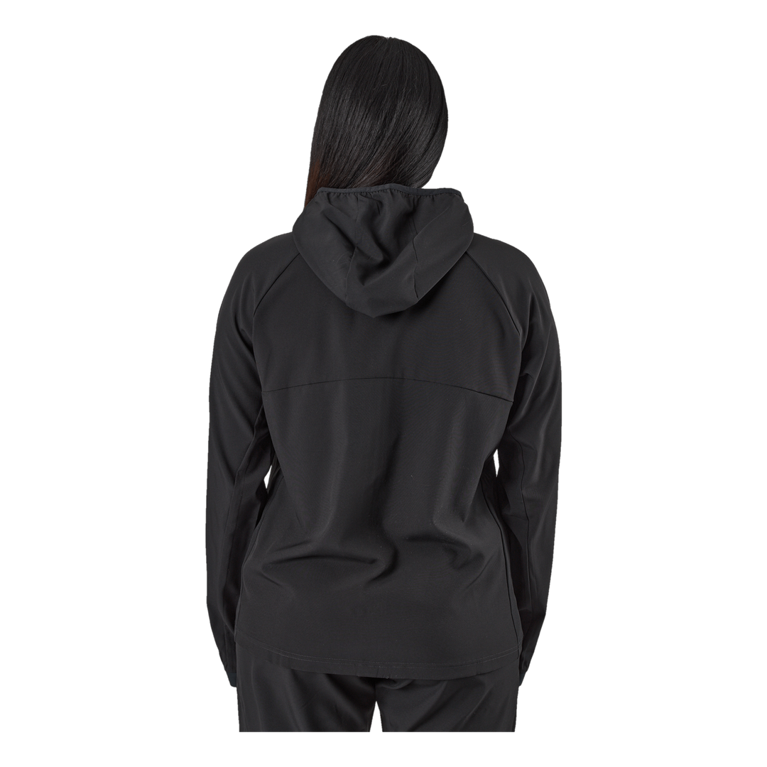 Tulip Hood Jacket Black